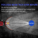 1 Pair F7 H7 DC9-36V / 22W / 2200LM IP67 Car LED COB Lamp Beads Headlight(8000K Ice Blue Light)