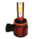 1 Pair F7 H11 DC9-36V / 22W / 2200LM IP67 Car LED COB Lamp Beads Headlight(8000K Ice Blue Light)