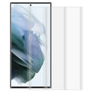 For Samsung Galaxy S22 Ultra 5G 2 PCS 3D Curved Silk-screen PET Full Coverage Protective Film(Transparent)