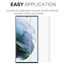 For Samsung Galaxy S22 Ultra 5G 2 PCS 3D Curved Silk-screen PET Full Coverage Protective Film(Transparent)