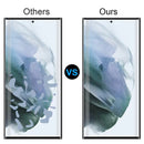 For Samsung Galaxy S22 Ultra 5G 2 PCS 3D Curved Silk-screen PET Full Coverage Protective Film(Transparent)