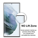 For Samsung Galaxy S22 Ultra 5G 2 PCS 3D Curved Silk-screen PET Full Coverage Protective Film(Transparent)