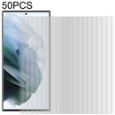 For Samsung Galaxy S22 Ultra 5G 50 PCS 3D Curved Silk-screen PET Full Coverage Protective Film(Transparent)