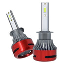 1 Pair F10 H1 DC9-23V / 24W / 2500LM / 6000K IP67 Car LED 3570 Lamp Beads Headlight(White Light)