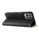 For OPPO Realme 8i Business Stitching-Color Horizontal Flip PU Leather Phone Case(Green)