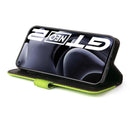 For OPPO Realme GT Neo2 Business Stitching-Color Horizontal Flip PU Leather Phone Case(Green)
