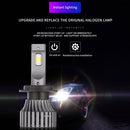 1 Pair G8 Plus 9005 DC9-16V / 30W / 8000LM / 6000K IP67 Car LED 3570 Lamp Beads Headlight(White Light)