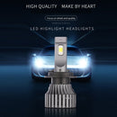 1 Pair G8 Plus H1 DC9-16V / 30W / 8000LM / 6000K IP67 Car LED 3570 Lamp Beads Headlight(White Light)