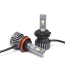 1 Pair G8 Plus H11 DC9-16V / 30W / 8000LM / 6000K IP67 Car LED 3570 Lamp Beads Headlight(White Light)