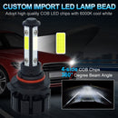 1 Pair V6 9005 DC9-36V / 22W / 2200LM / 6000K IP68 Car LED COB Lamp Beads Headlight