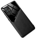For Xiaomi Redmi Note 11 Pro/11 Pro+ All-inclusive Leather + Organic Glass Protective Case with Metal Iron Sheet(Black)