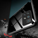 For Xiaomi Redmi Note 11 Pro/11 Pro+ All-inclusive Leather + Organic Glass Protective Case with Metal Iron Sheet(Red)