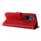 For Huawei nova 9 / Honor 50 7-petal Flowers Embossed Flip Leather Phone Case with Holder & Card Slots(Red)