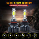 1 Pair V7 9005 DC9-36V / 22W / 2200LM / 6000K IP68 Car LED COB Lamp Beads Headlight(White Light)