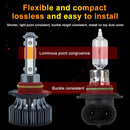 1 Pair V7 9006 DC9-36V / 22W / 2200LM / 6000K IP68 Car LED COB Lamp Beads Headlight(White Light)