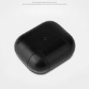 Crazy Horse Texture Earphone Protective Case with Hang Buckle For AirPods 3(Coffee)