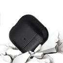 Crazy Horse Texture Earphone Protective Case with Hang Buckle For AirPods 3(Coffee)