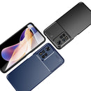 For Xiaomi Redmi Note 11 Pro Carbon Fiber Texture Shockproof TPU Phone Case(Blue)