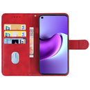 Leather Phone Case For Tecno Spark 7 Pro(Red)