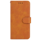 Leather Phone Case For Tecno Spark Go 2020(Brown)