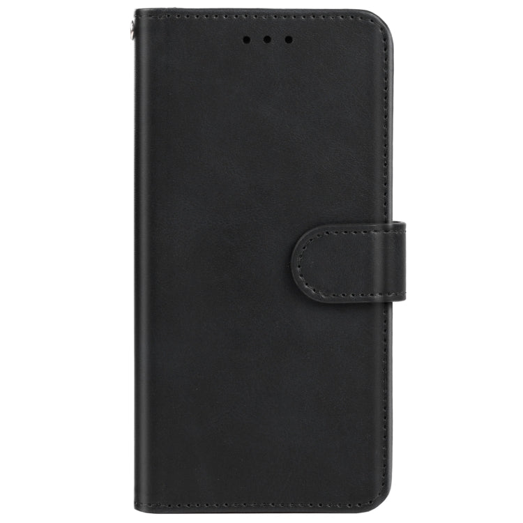Leather Phone Case For Tecno Spark Go 2020(Black)