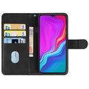 Leather Phone Case For Tecno Spark Go 2020(Black)