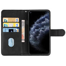 Leather Phone Case For CUBOT C30(Black)