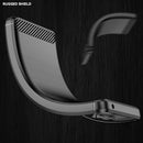 For Xiaomi Redmi Note 11 Brushed Texture Carbon Fiber TPU Phone Case(Black)