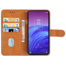 Leather Phone Case For TCL 20L(Brown)