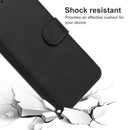 Leather Phone Case For TCL 20L(Black)