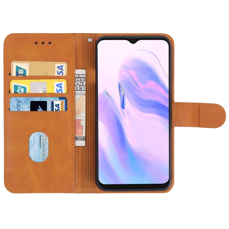 Leather Phone Case For Blackview A70(Brown)
