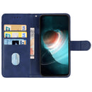Leather Phone Case For Blackview BL6000 Pro 5G(Blue)