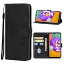 For Samsung Galaxy M22 / A22 4G Leather Phone Case(Black)