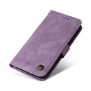 For OPPO Realme GT NEO2 Skin Feel Life Tree Metal Button Horizontal Flip Leather Phone Case(Purple)