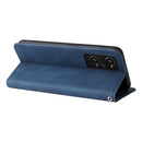 For OPPO Realme GT NEO2 Skin Feel Life Tree Metal Button Horizontal Flip Leather Phone Case(Blue)
