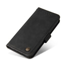 For Samsung Galaxy S22 Skin Feel Life Tree Metal Button Horizontal Flip Leather Phone Case(Black)