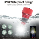 1 Pair X7 9012 DC12V / 22W / 2200LM / 6500K IP67 Car LED COB Lamp Beads Headlight(White Light)