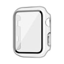 IMAK Shockproof PC Protective Case with Tempered Glass Film For Apple Watch Series 3 & 2 & 1 38mm(Transparent)