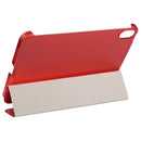 Silk Texture Three-fold Horizontal Flip Leather Tablet Case with Holder For iPad mini 6(Red)