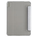 Silk Texture Three-fold Horizontal Flip Leather Tablet Case with Holder For iPad mini 6(Silver)