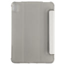 Silk Texture Three-fold Horizontal Flip Leather Tablet Case with Holder For iPad mini 6(White)
