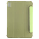 Silk Texture Three-fold Horizontal Flip Leather Tablet Case with Holder For iPad mini 6(Green)