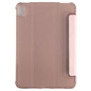 Silk Texture Three-fold Horizontal Flip Leather Tablet Case with Holder For iPad mini 6(Rose Gold)