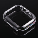 Shockproof PC Hollow Protective Case For Apple Watch Series 7 45mm(Transparent)