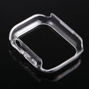 Shockproof PC Hollow Protective Case For Apple Watch Series 7 45mm(Transparent)