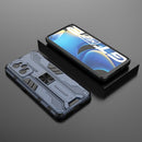 For OPPO Realme GT Neo2 5G Supersonic PC + TPU Shock-proof Phone Case with Holder(Blue)
