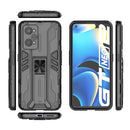 For OPPO Realme GT Neo2 5G Supersonic PC + TPU Shock-proof Phone Case with Holder(Black)
