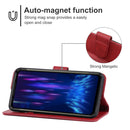 Leather Phone Case For DOOGEE S97 Pro(Red)