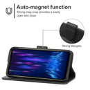 Leather Phone Case For DOOGEE S97 Pro(Black)