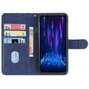 Leather Phone Case For DOOGEE S97 Pro(Blue)